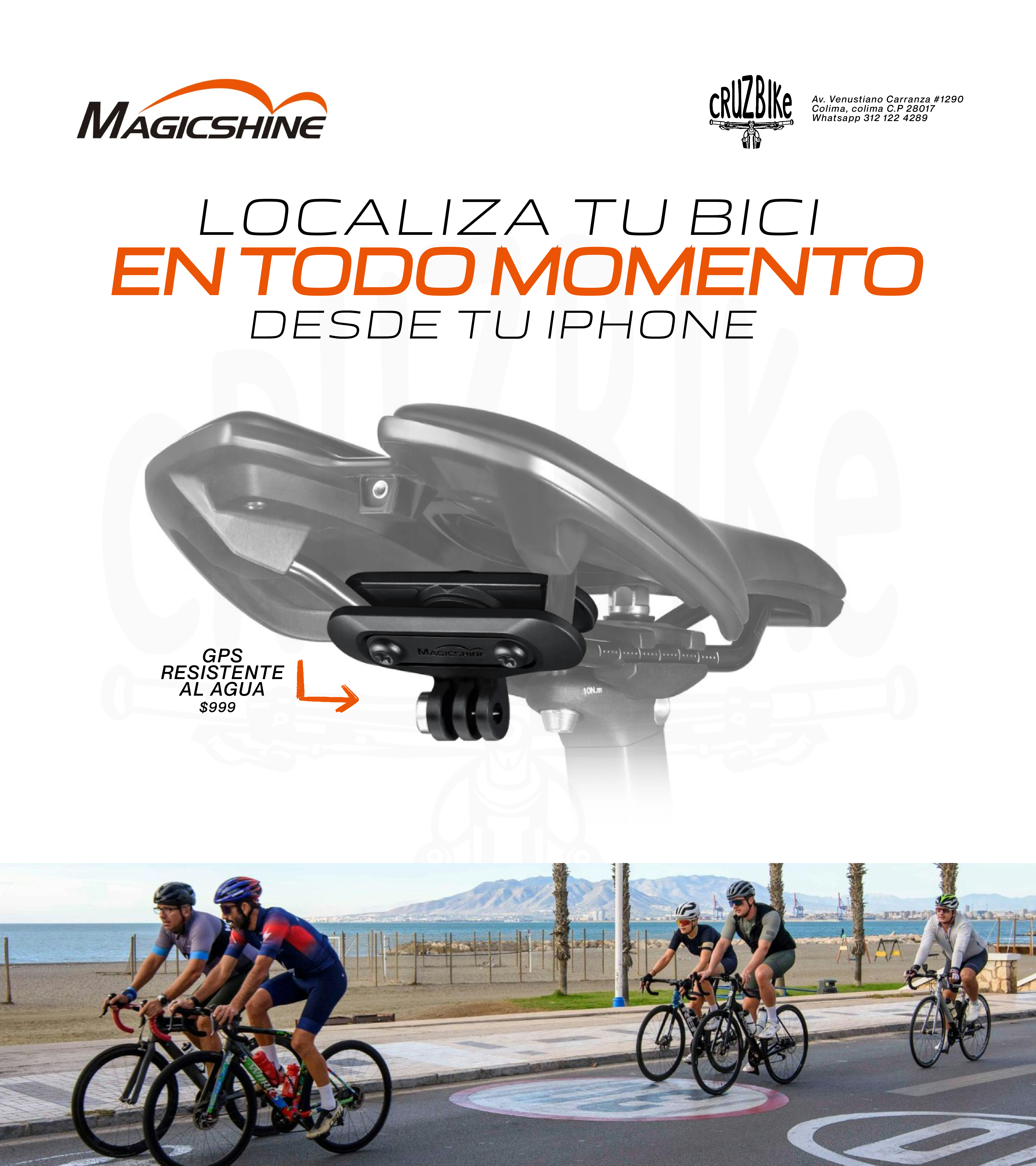 RASTREADOR GPS NETFY MAGICSHINE